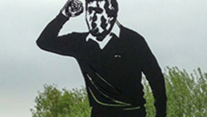 Seve life-size statue built at The Shire London