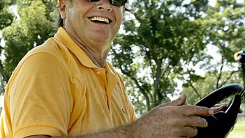 Jack Nicholson spends 