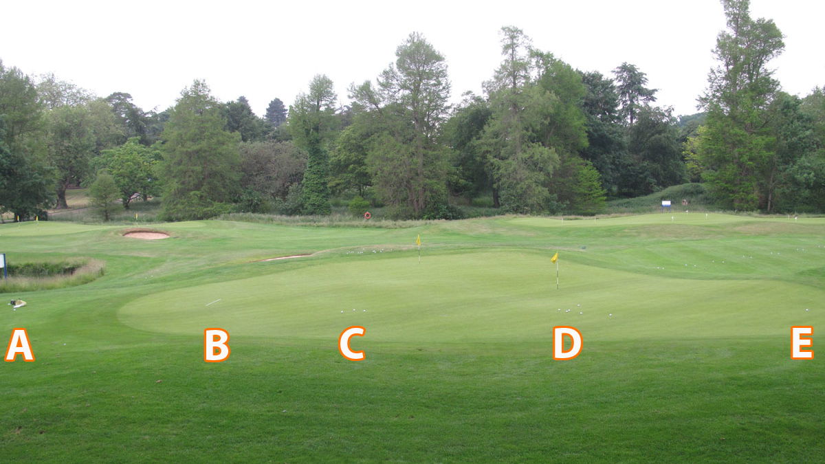 Golf Practice Drills: chipping distances