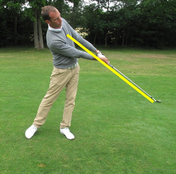 Golf Practice Drills: compress ball