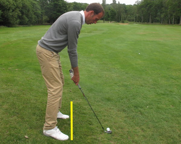 Golf Practice Drills: how to hit the ball before the ground