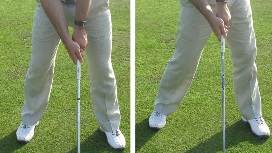 Golf Practice Drills: hit up with driver