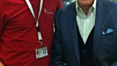 Brucie warms up for Strictly with ClubstoHire