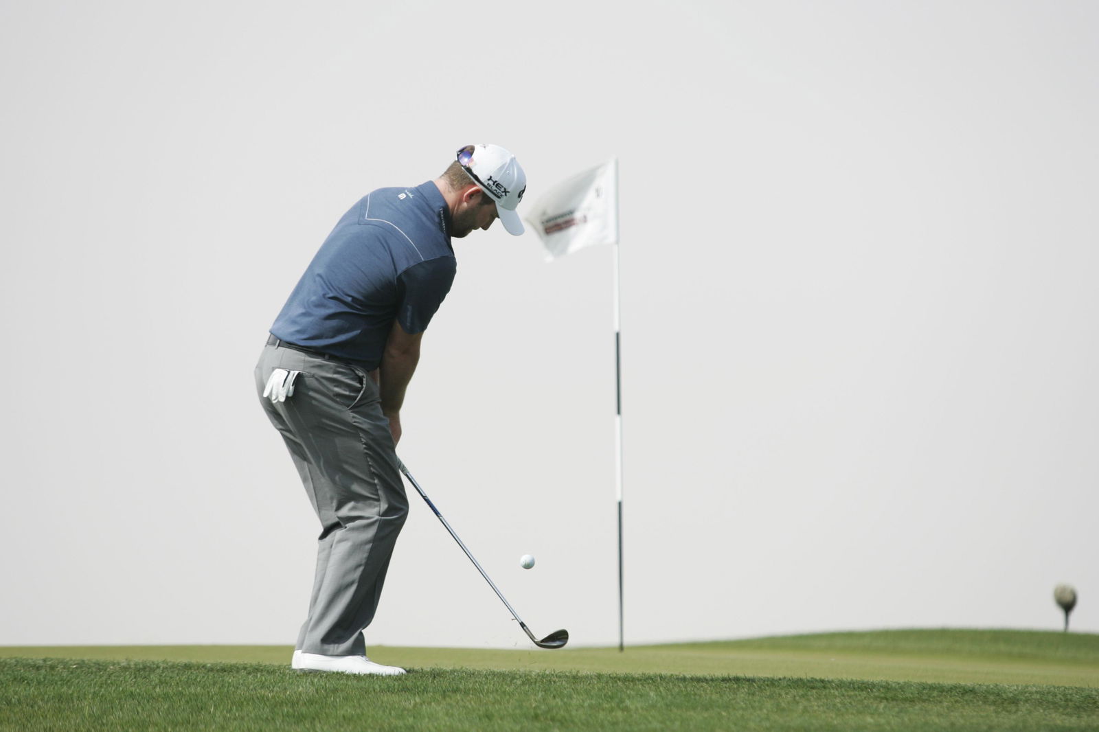 Golf Tips: toe down to chip, says Faldo
