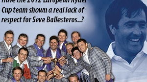 Discuss: Are European Ryder Cup stars showing lack of respect for Seve?