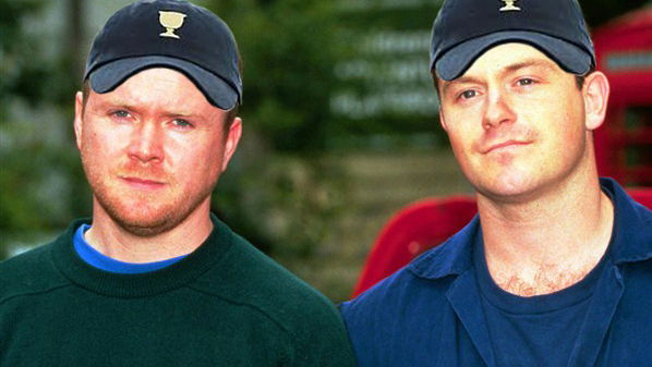 Louis and Charl look like the Mitchell brothers!