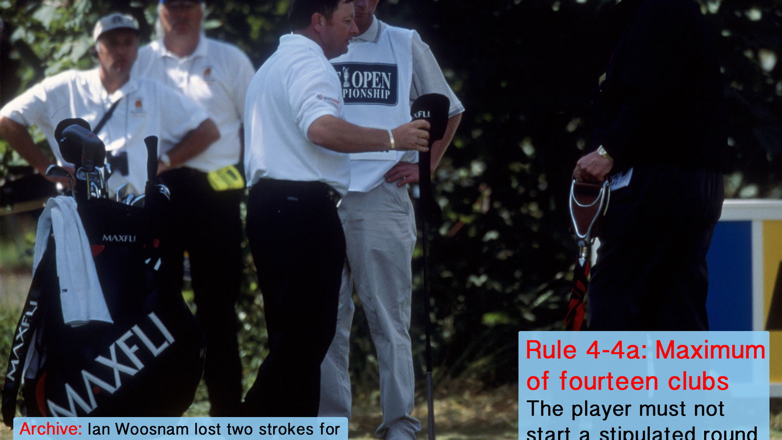 Golf Rule 4: Clubs