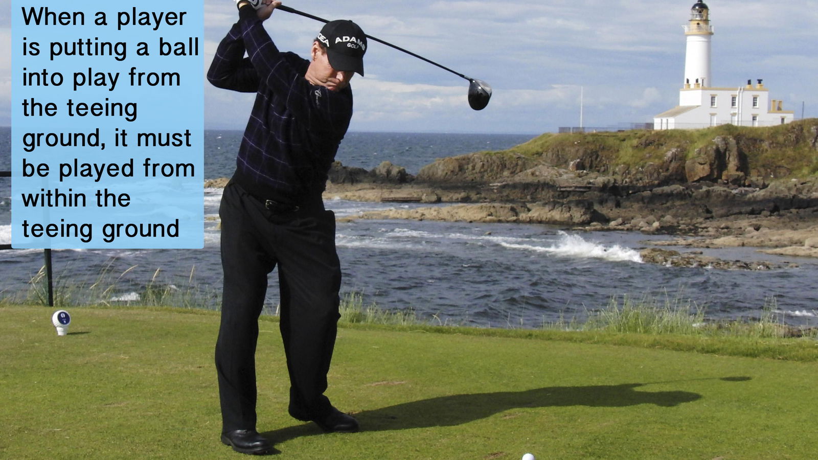 Golf Rule 11: Teeing ground