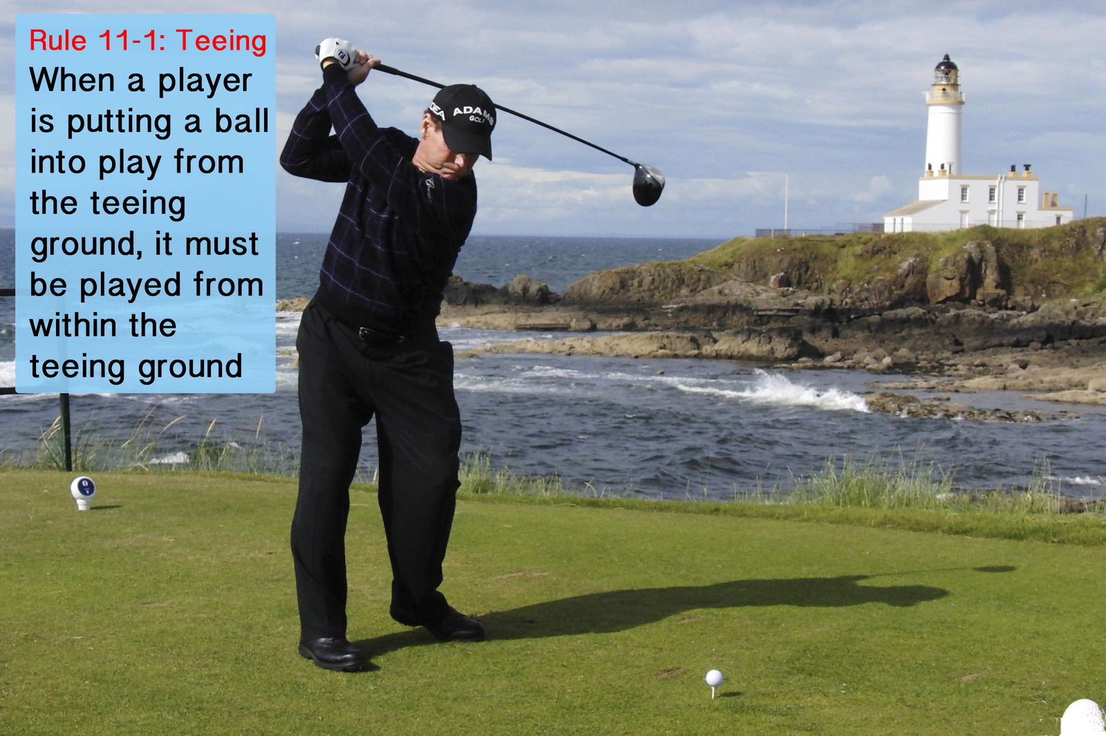 Golf Rule 13: Ball played as it lies
