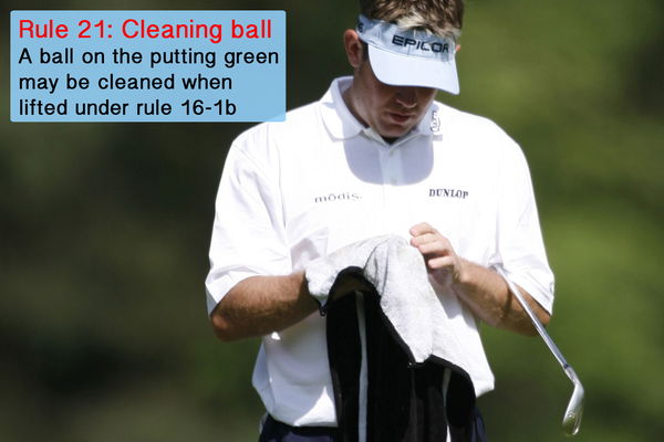 Golf Rule 22: Ball assisting or interfering with play