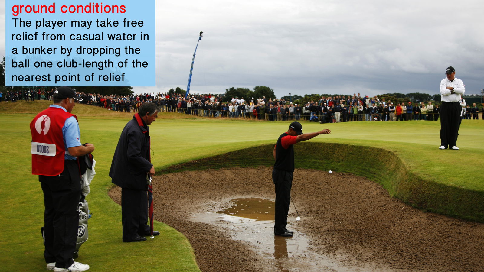 Golf Rule 25: Abnormal ground conditions, embedded ball and wrong putting green