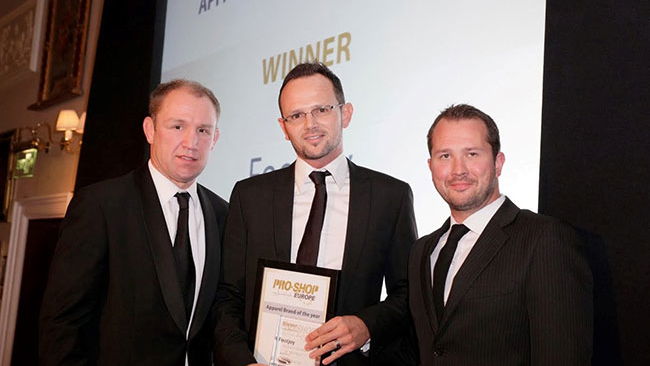 FootJoy voted apparel brand of the year at annual Pro Shop Europe Awards