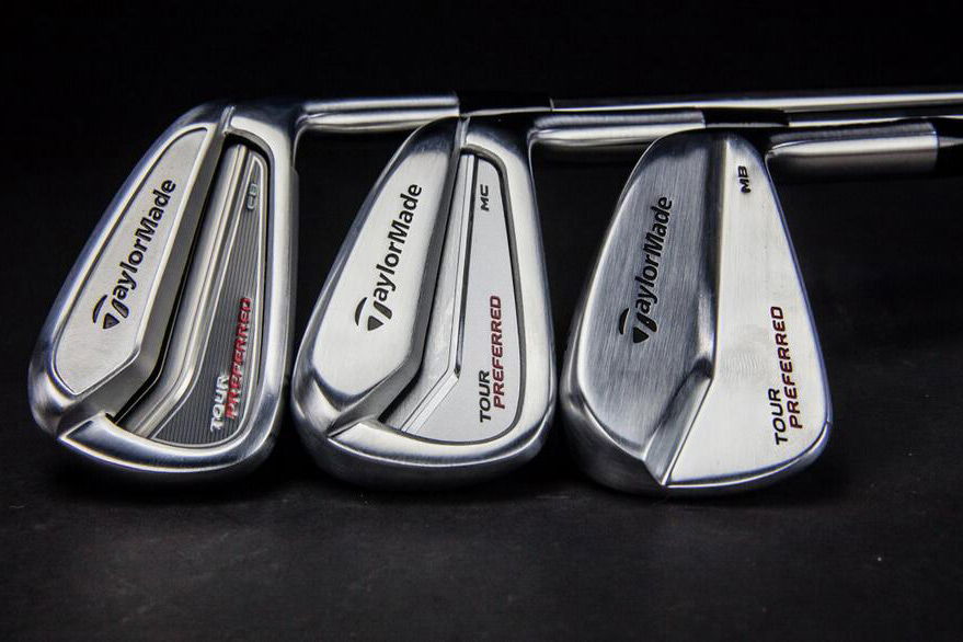 Justin Rose reacts to the new TaylorMade Tour Preferred irons