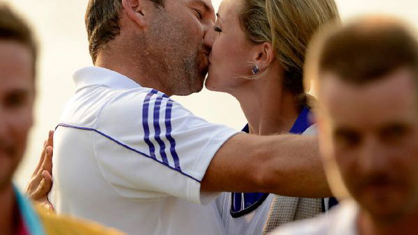 Sergio dumped by girlfriend caddie