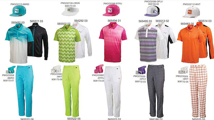 Masters 2014: Rickie Fowler's PUMA Golf apparel