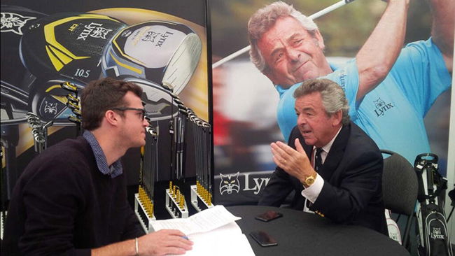 Interview: Tony Jacklin talks Lynx Golf