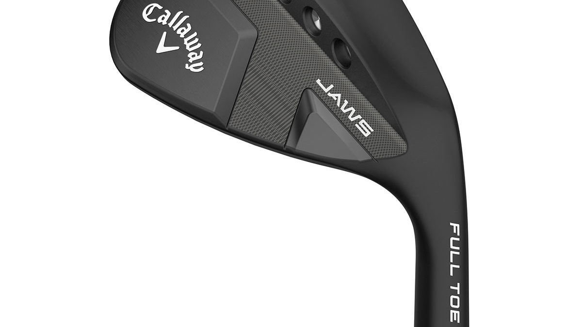 CALLAWAY JAWS FULL TOE BLACK WEDGE