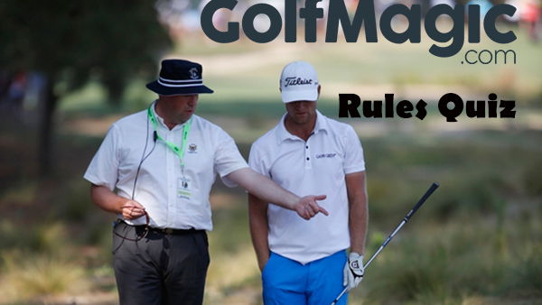 Festive golf rules quiz - Christmas crackers