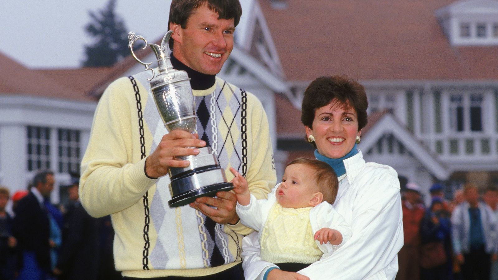 Nick Faldo at the Open: career in pictures