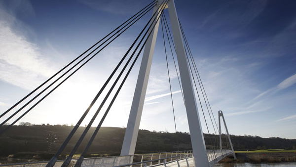 New footbridge for the Ryder Cup