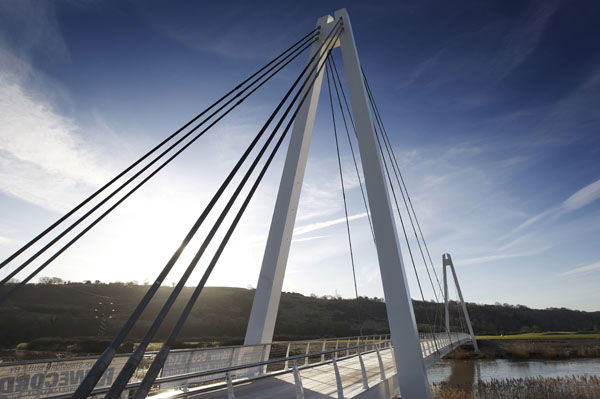 New footbridge for the Ryder Cup