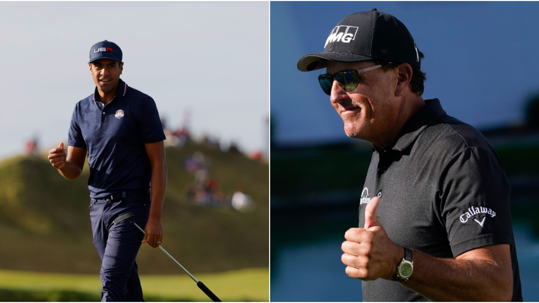 Tony Finau shoots a 59 at Silverleaf, Phil Mickelson reacts accordingly