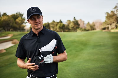 jordan spieth and under armour reveal spieth 2 golf shoe