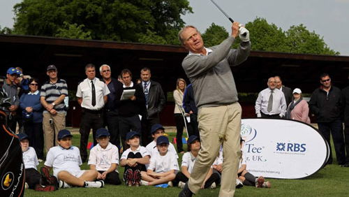 Nicklaus visits Manchester golf range