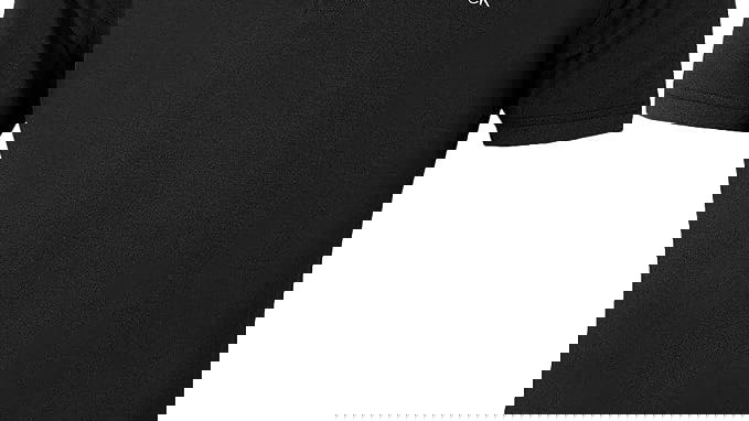 Calvin Klein 2023 Campus 3 Button Ribbed Collar Golf Polo Shirt