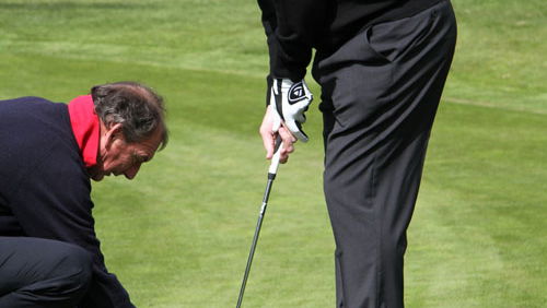 Short game golf tip No.4: Keep putter square