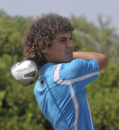 Nadal's 'alwight' at golf, too!