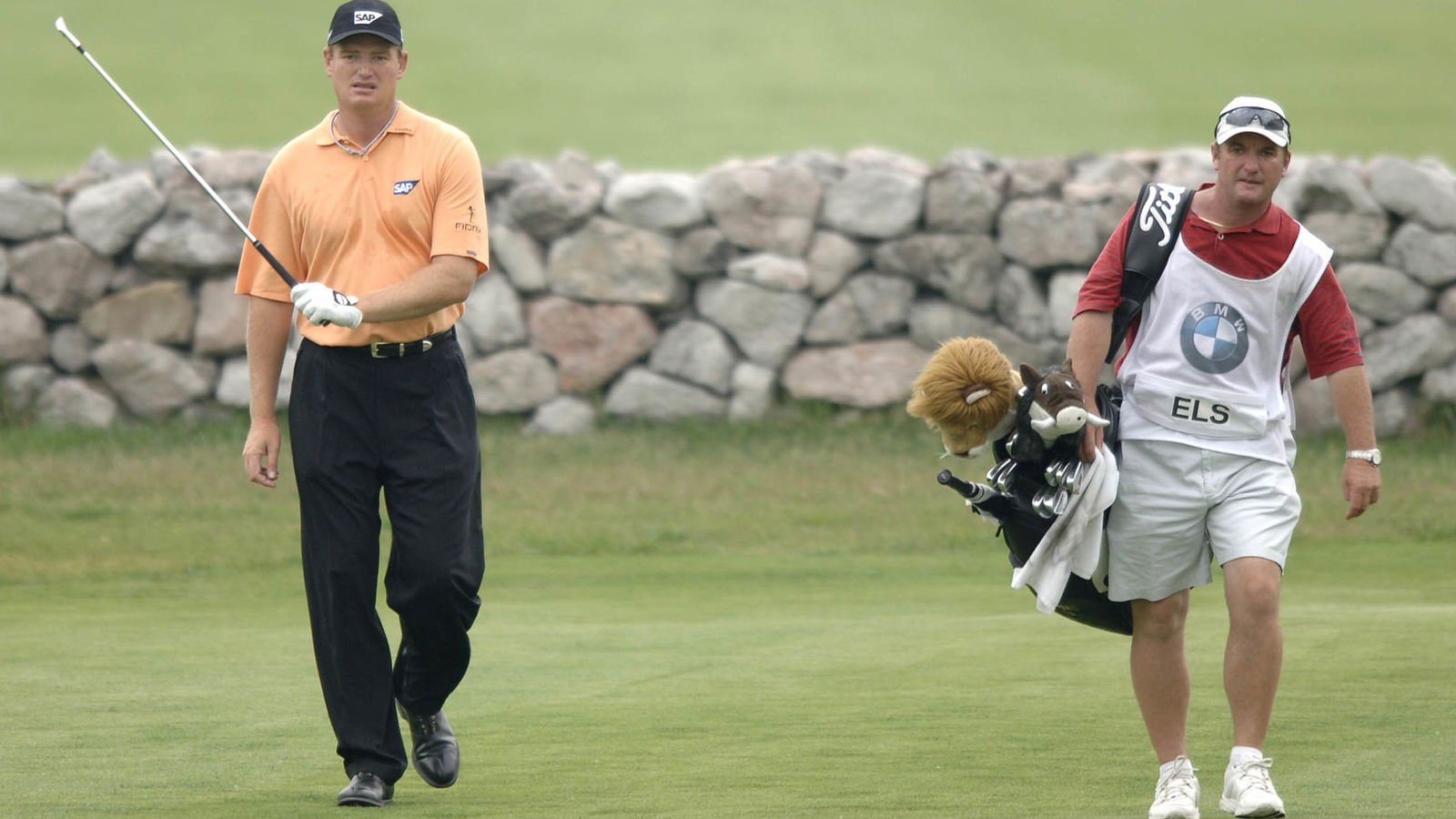 New year, new caddie for Ernie Els