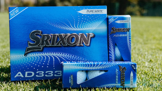 Srixon release TENTH GENERATION AD333 golf ball series