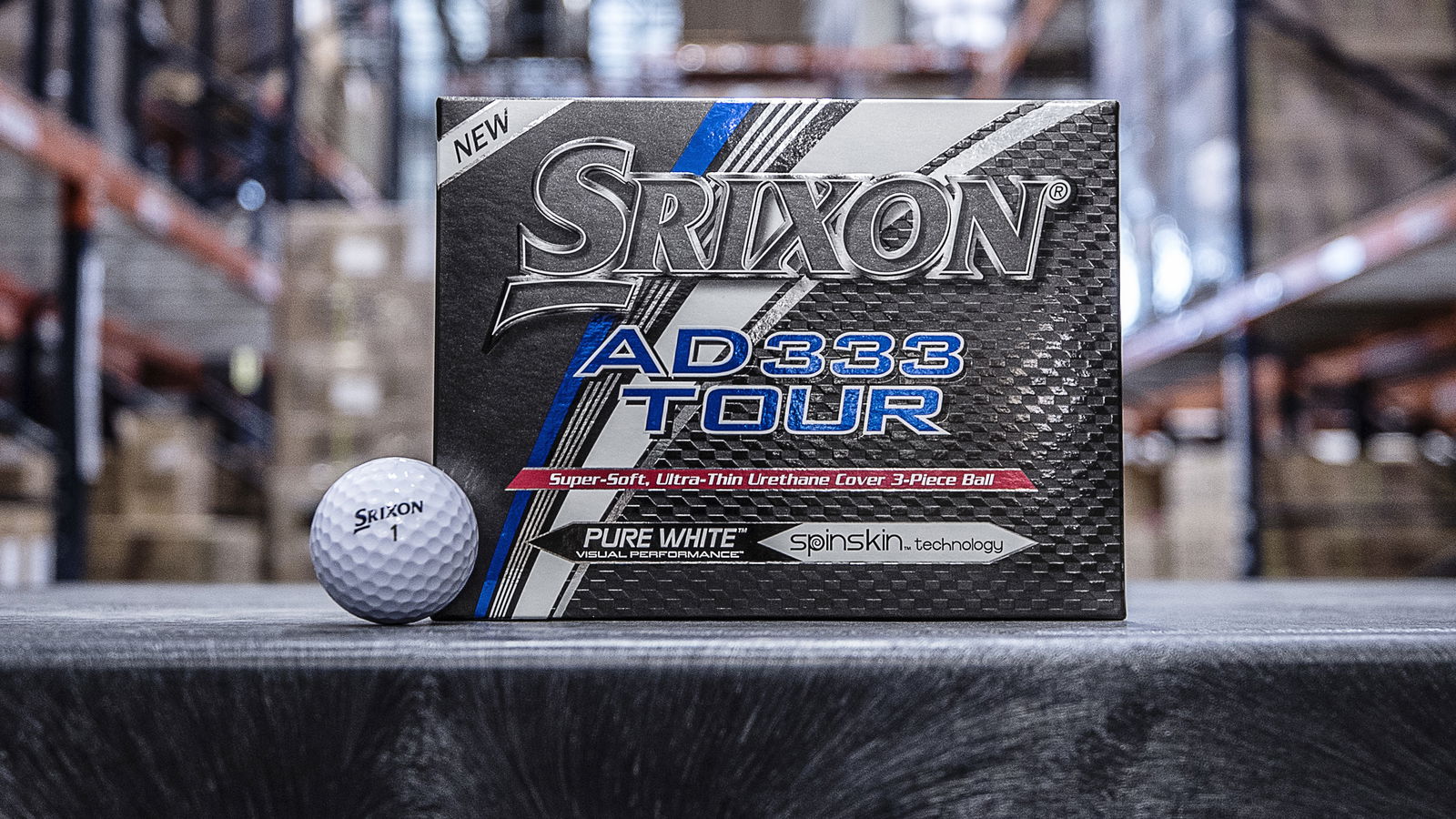 Srixon launch third generation AD333 TOUR golf ball