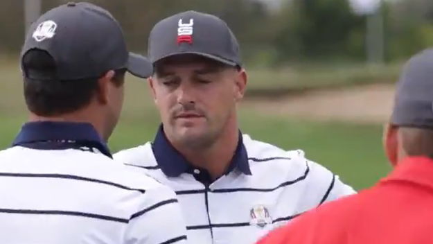 WATCH: Brooks Koepka and Bryson DeChambeau EXCHANGE WORDS at The Ryder Cup!