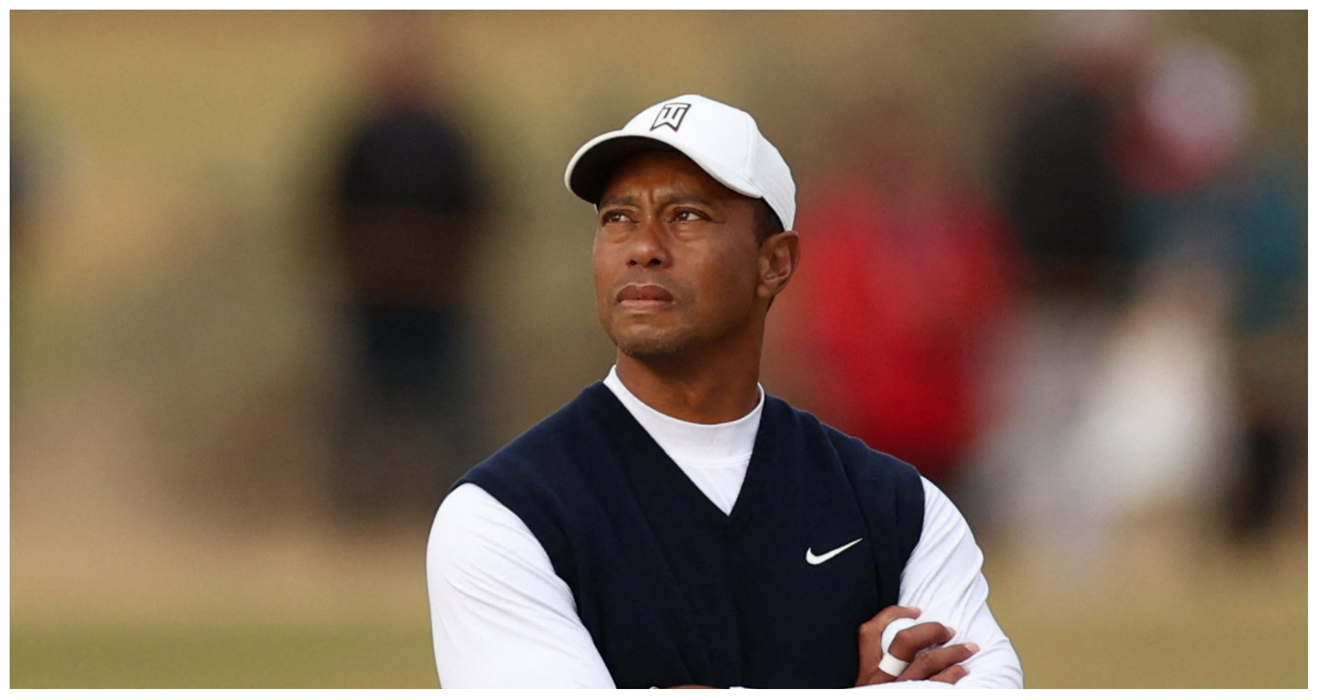 Tiger Woods Jordan leg sleeve, Tiger Woods leg sleeve Hero World Challenge