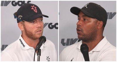 Harold Varner interjects LIV Golf teammate over Ryder Cup question: "No s***!"