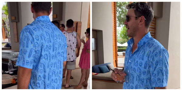 Brooks Koepka prepares to marry Jena Sims in HILARIOUS SHIRT