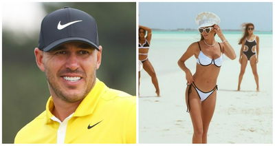 Brooks Koepka's wife Jena Sims appeared to break the big LIV Golf news