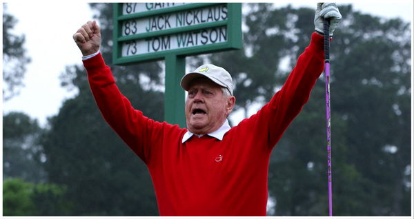 Golden Bear Jack Nicklaus gets 87th Masters underway with HILARIOUS chat!