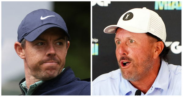 Rory McIlroy to Phil Mickelson: "F you, Phil! I hope that makes it in!"