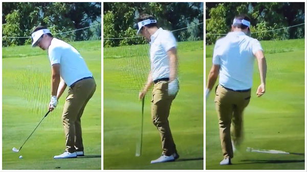 WATCH: Beau Hossler kicks his club in EPIC meltdown at John Deere Classic