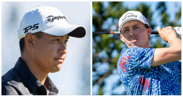 Collin Morikawa had A LOT of questions about Matt Fitzpatrick's shirt in Kapalua