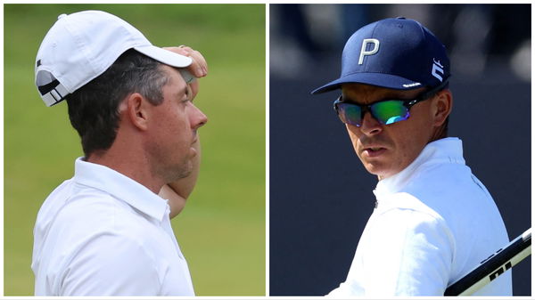 Rickie Fowler SHOCKED as "sweaty" Rory McIlroy turns up late to PGA Tour meeting