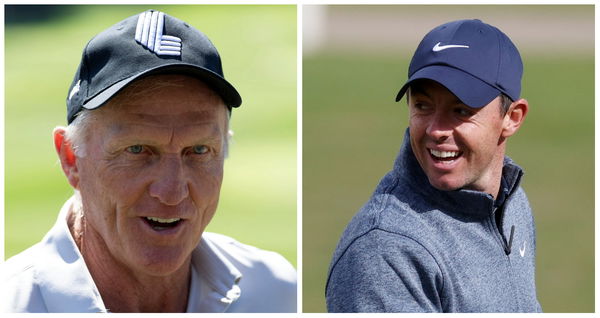 Greg Norman reminds Rory McIlroy of egg-on-his-face moment despite peace claim