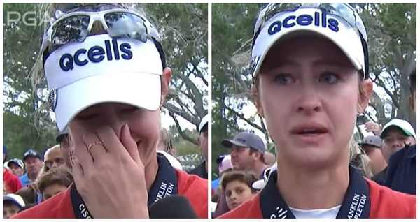 Why Nelly Korda was IN TEARS after returning to World No.1