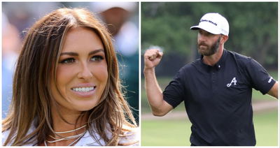 LIV Golf WAG Paulina Gretzky gets a late night golf lesson from Dustin Johnson