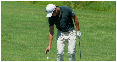 WATCH: Collin Morikawa makes 10 (!) on par-5 with two water balls at BMW Champ