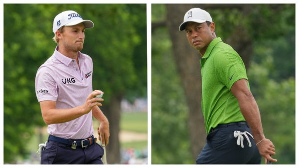 Will Zalatoris leads PGA Championship; Tiger Woods makes the cut