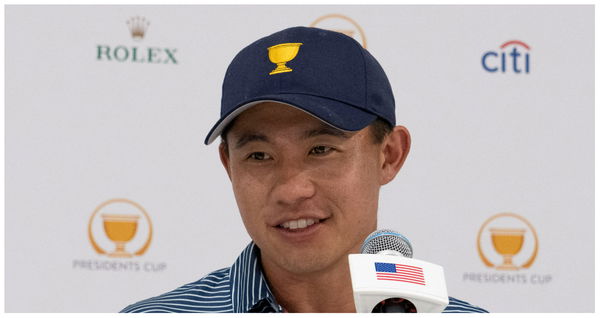 "Cute" Collin Morikawa accepts putter cover with note inside from starstruck fan